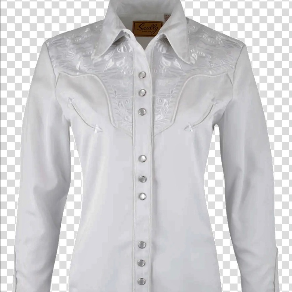 Scully Women's White Western Shirt
